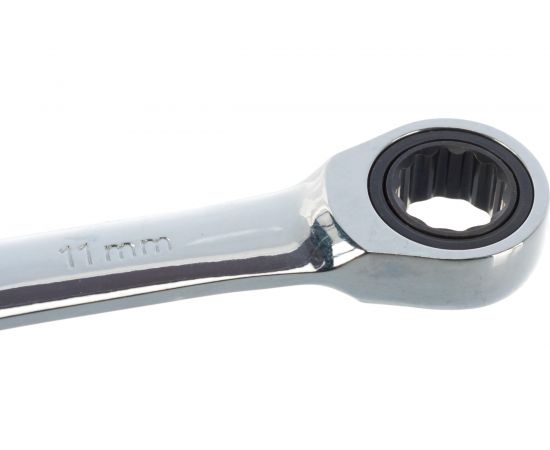 Рожковый ключ с храповиком 11мм Hans 1165M11 – изображение 3