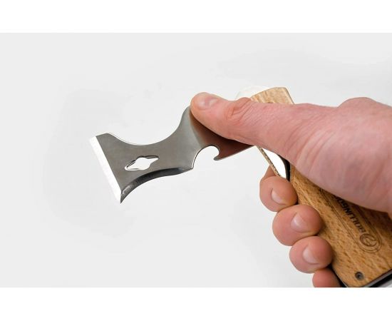 Складной шпатель-скребок ROLLINGDOG многофункциональный, 9 в 1, нержавеющая сталь № 420, 50217 – изображение 3