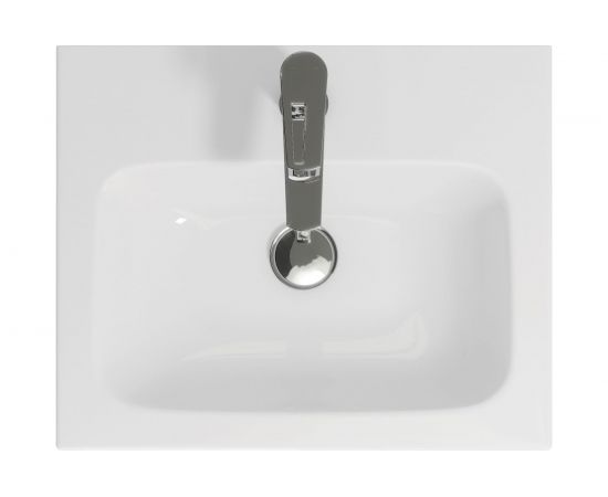 Универсальная раковина Cersanit COLOUR 50, 1 отверстие S-UM-COL50/1-w – изображение 3