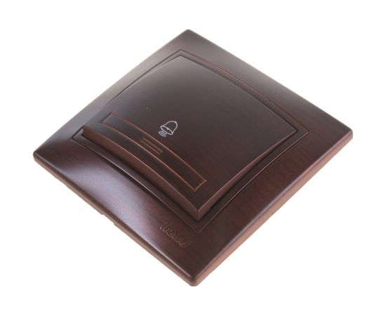 Кнопка звонка Lezard, MIRA, маун, 701-0404-103 – изображение 3