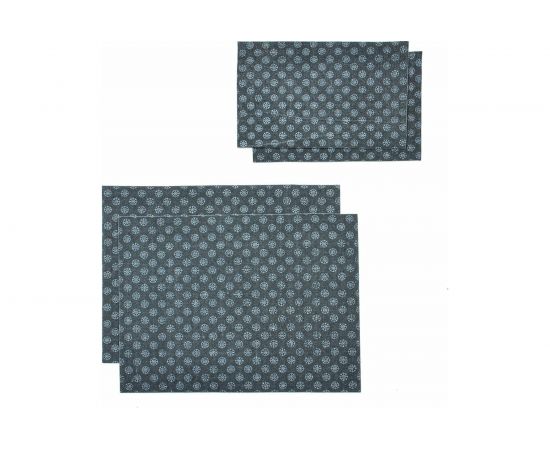 Автомобильные влаговпитывающие коврики (2 штуки 50х38 см, 2 штуки 25х38 см) Airline ACM-LA-02 – изображение 3