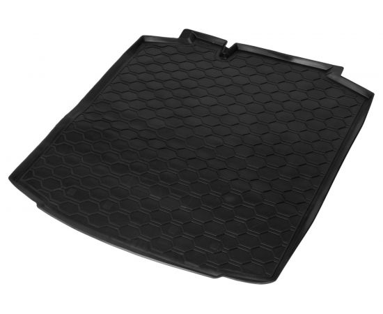 Коврик в багажник автомобиля Rival для Skoda Rapid I, II лифтбек 2012-2020 2020-н.в./Volkswagen Polo VI лифтбек 2020-н.в., полиуретан, 15102002 – изображение 4