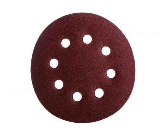 Круг абразивный шлифовальный перфорированный под липучку (10 шт; 125 мм; Р120) TUNDRA 2603077 – изображение 4