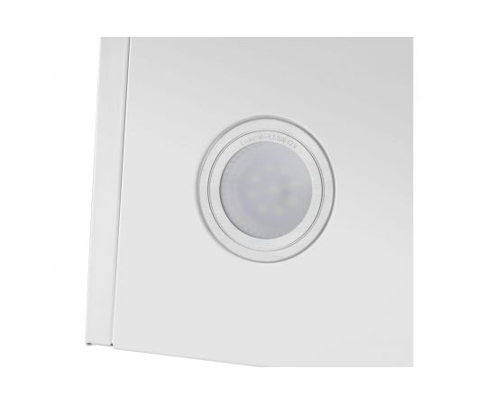 Кухонная вытяжка MAUNFELD MOON 60 Glass White/Inox Insert – изображение 8