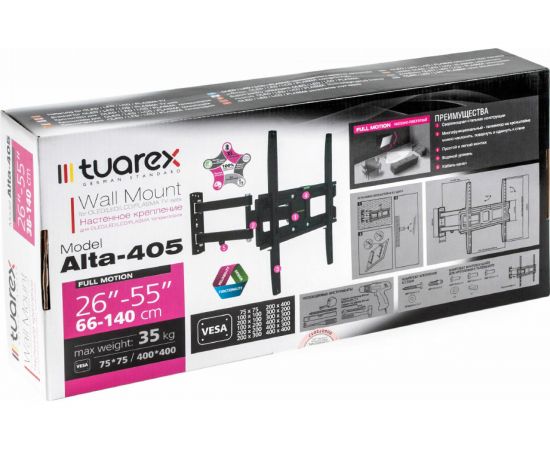Кронштейн для LED/LCD телевизоров TUAREX ALTA-405 black – изображение 8