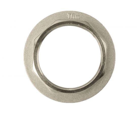 Контргайка Terma 1.1/2 с ребордой 40321 