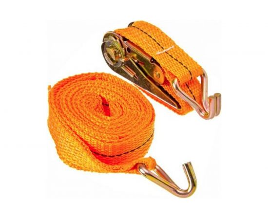 Стяжка груза с храповиком ON 110мм, 4м, ширина ленты 25мм, 500/900кг, блистер-кейс 16-07-008  