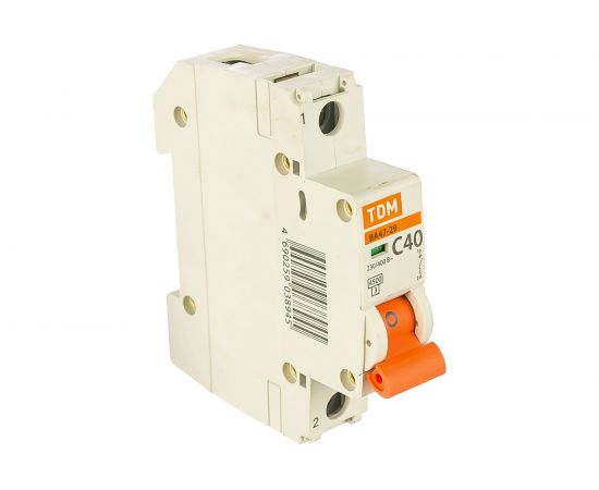 Автоматический выключатель ВА47-29 (1Р; 40 А; 4.5 кА; С) TDM SQ0206-0078 
