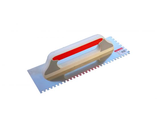 Гребёнка из нержавеющей стали с двухкомпонентной ручкой CORTE 480х130 мм зуб 8х8 мм 0253C 