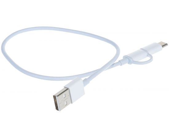 USB-кабель Xiaomi Mi 2-in-1 USB Cable Micro-USB to Type-C 30cm SJV4083TY 