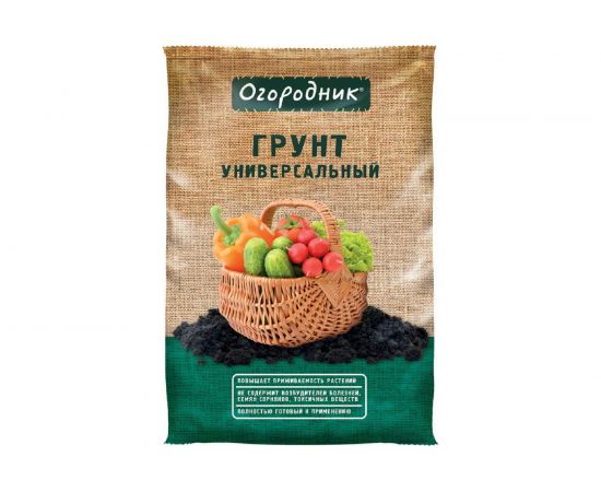 Универсальный грунт Огородник 22 л Of000080683 