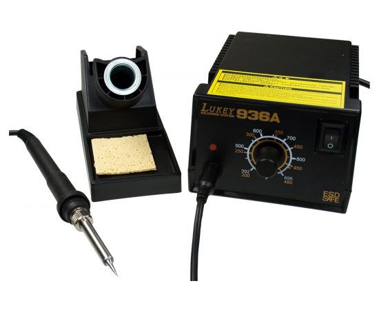 Паяльник с регулировкой температуры LUKEY 936А 4322 