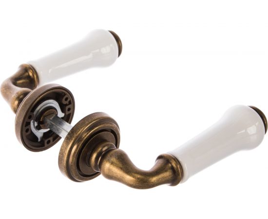 Дверная ручка НОРА-М Андалусия J бф-застар. бронза 7470 