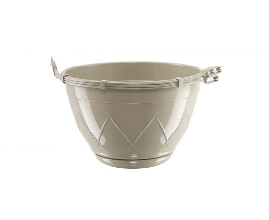 Горшок SANTINO Лилия подвесная 4 л, 23х14 см, песочный 049188 