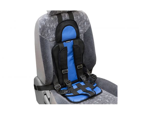 Бескаркасное детское автокресло SKYWAY ПОДРАСТАЙ-КА синее S02802016 