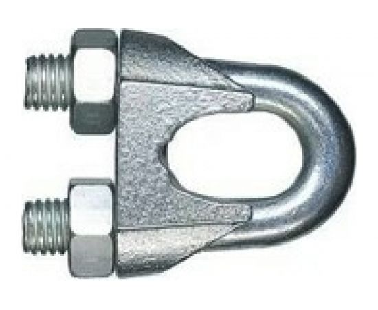 Зажим троса ЕВРОПАРТНЕР DIN 741 Zn D10 2 шт. Z1 07727 