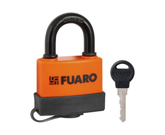 Навесной замок Fuaro PL-3660 60 мм 3 англ.кл. БЛИСТЕР 26403 