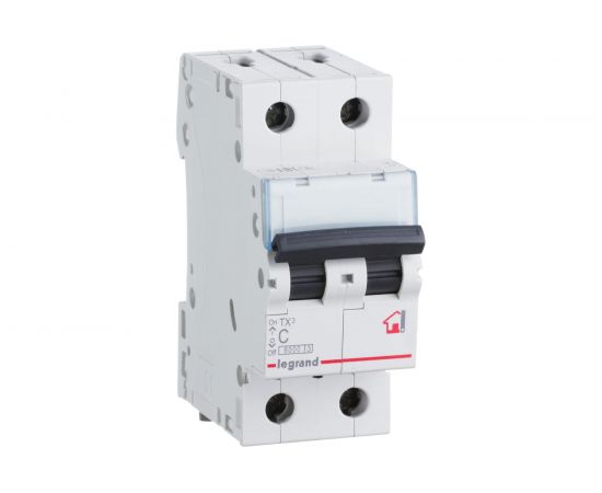 Автоматический выключатель Legrand TX3 C6A 2П 6000 404039 