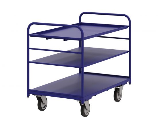 Тележка RUSKLAD платформенная с двумя ручками ТЯ 6 (800x1200) d200мм – изображение 2