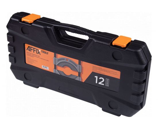 Съемник подшипников AFFIX 30-75 мм, сегментного типа, кейс 12 предметов AF10410375C – изображение 2