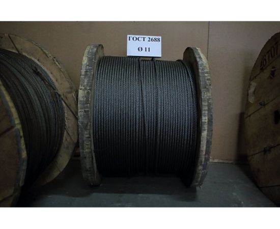 Стальной канат ПРОММЕТАЛЛ ф 11 мм. 50 м.погонный 00002697 – изображение 2