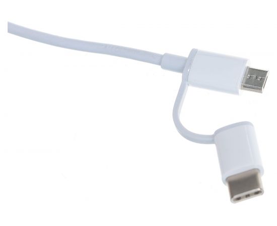 USB-кабель Xiaomi Mi 2-in-1 USB Cable Micro-USB to Type-C 30cm SJV4083TY – изображение 3