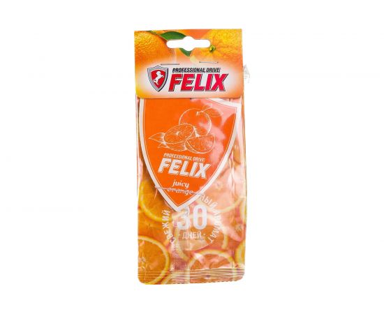 Бумажный ароматизатор FELIX подвесной, брызги сочного апельсина 411040030 – изображение 3