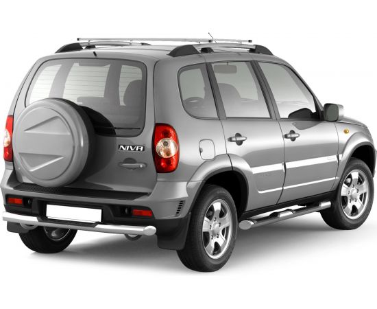 Рейлинги с поперечинами PT Group проф.1,35 Серебристый муар Усиленный CHEVROLET Niva 2002-20 LNV551503 – изображение 3