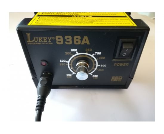 Паяльник с регулировкой температуры LUKEY 936А 4322 – изображение 3