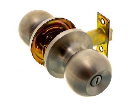 Ручка-защелка Фабрика замков 6072 SN BK СТ-00000140 – изображение 4