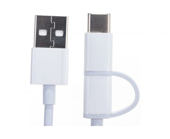 USB-кабель Xiaomi Mi 2-in-1 USB Cable Micro-USB to Type-C 30cm SJV4083TY – изображение 4