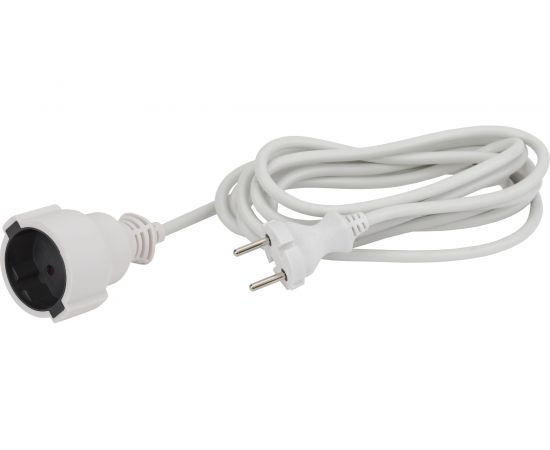 Удлинитель ЭРА UX 6 -1-5m без заземления, 1гн, 5м, ПВС, 2x0.75мм2, 6А Б0039820 – изображение 4