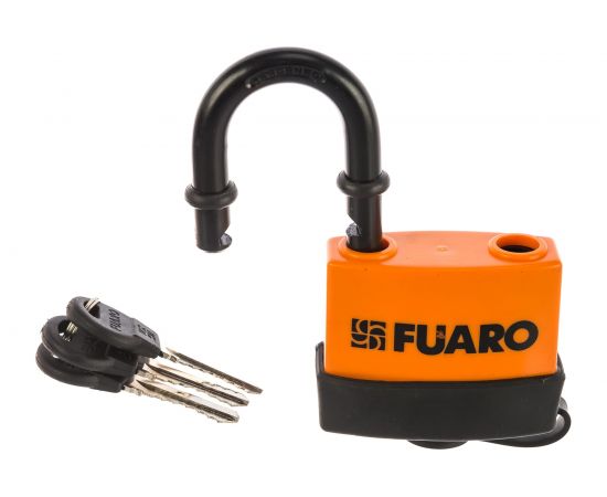 Навесной замок Fuaro PL-3660 60 мм 3 англ.кл. БЛИСТЕР 26403 – изображение 5