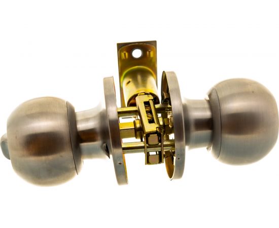 Ручка-защелка Фабрика замков 6072 SN BK СТ-00000140 – изображение 6