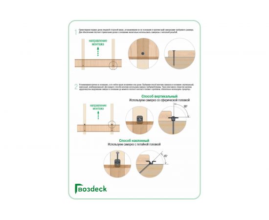Крепеж Pro-1 Гвозdeck термодиффузионный цинк 10070000TD00WG02 – изображение 6