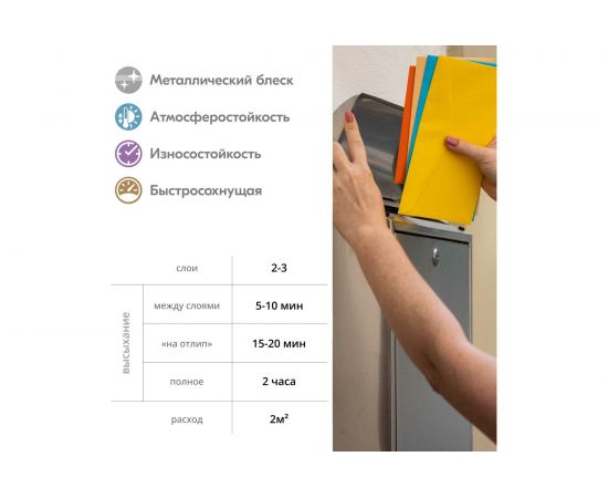 Универсальная эмаль KUDO аэрозоль алюминиево-цинковая 520мл 1090 11605287 – изображение 7