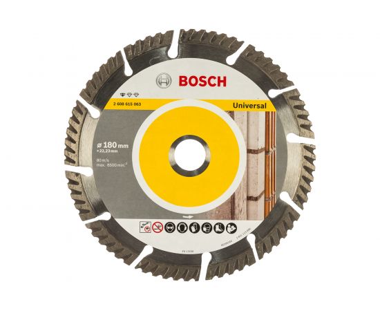 Диск алмазный Universal (180х22.2 мм) Bosch 2608615063 