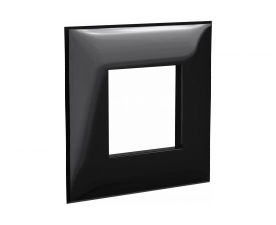 Рамка DKC ARTLEBEDEV Avanti, Черный квадрат, 2 модуля 4402902 