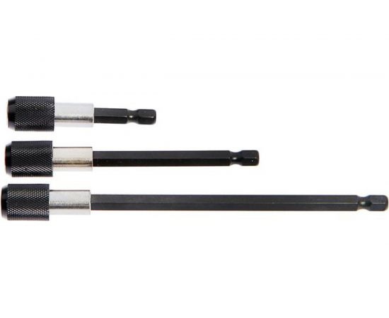 Набор адаптеров для бит с фиксатором (3 шт; 60, 100, 150 мм) TUNDRA 4617852 