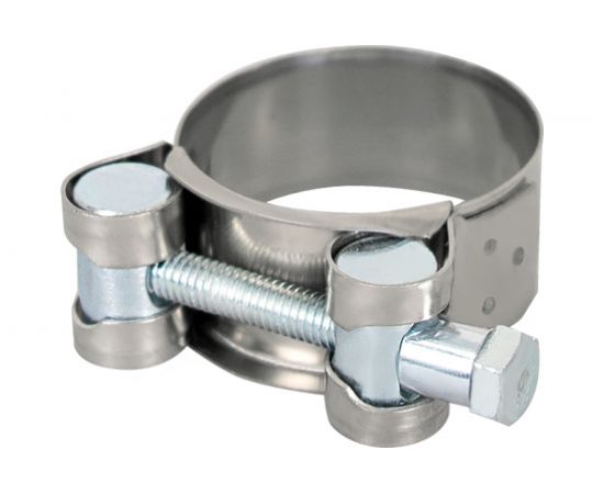 Силовой хомут из нержавеющей стали KRAFT W2, 32-35 мм, уп. 5 шт. KT 880518 