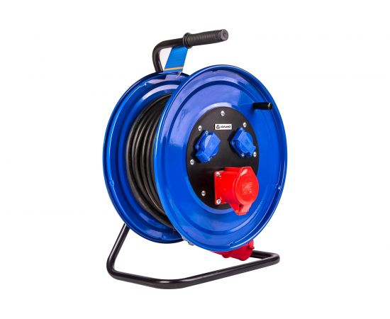 Промышленный удлинитель Атлант КГ 5х2,5 20м на катушке (1х380В 32А/2х220В 16А) 40201 