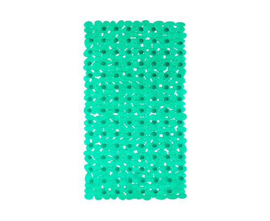 Коврик для ванны Bath Plus Камешки противоскользящий, зеленый, 70x36 4_1 зел 