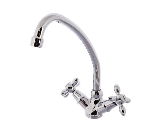 Смеситель для кухни SAMARA Елочка №1 Азалия 1/2, керамика 2410 