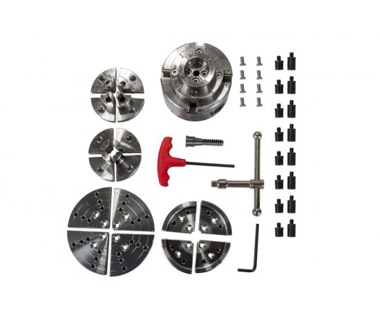 Патрон токарный 4-х кулачковый в наборе CK-3.75Z/S1 для деревообрабатывающих станков JET 59500061 