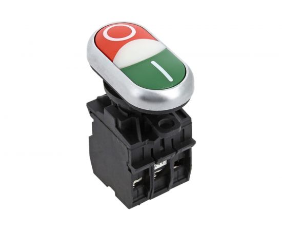 Кнопка EKF LA32HND красно-зелёная с подсветкой Пуск la32hnd 5217482 
