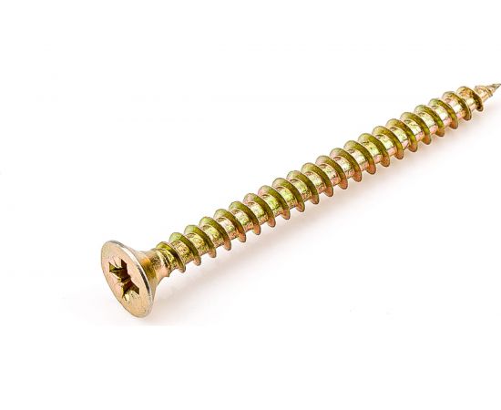 Универсальный саморез Стройметиз 3,0х25 желтый цинк уп. 30 шт. европодвес 2140251 