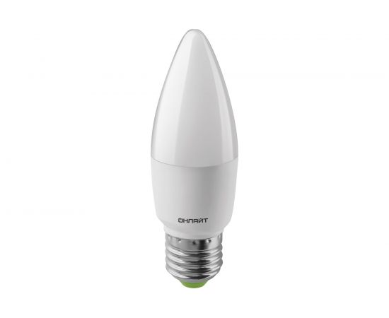 Лампа ОНЛАЙТ OLL-C37-10-230-6.5K-E27-FR 61961 