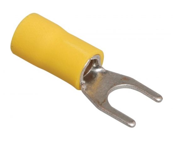 Наконечник IEK НВИ, 6-5 мм2, желтый, ИЭК, 100 шт, UNL10-006-6-5 