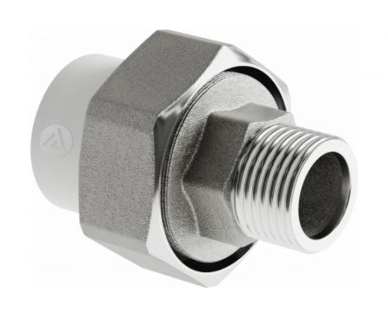 Комбинированная муфта SLT AQUA разъемная, НР 63х2 мм, американка SLTFM6636 