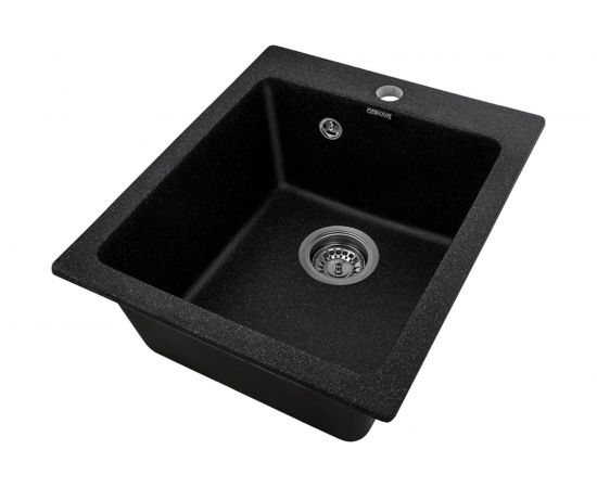 Кухонная мойка Gerhans A 10 22 ЧЕРНЫЙ /БЕЛАРУСЬ/ 425х505 мм А10-22 – изображение 2
